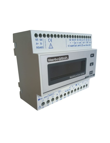 LCD de alto rendimiento rs485 imp/todo análisis de red.